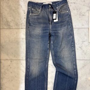 Rag & Bone Miramar Shea straight leg sweatpant jeans